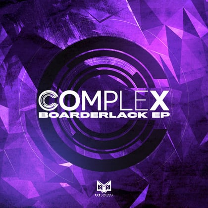 Boarderlack EP album by Complex - Drum and Bass Cover Art
