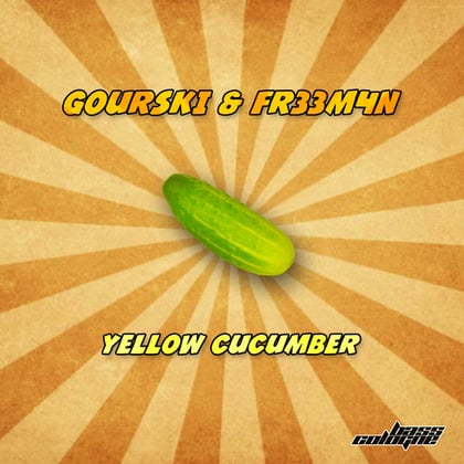 Yellow Cucumber album by Gourski - Drum and Bass Cover Art