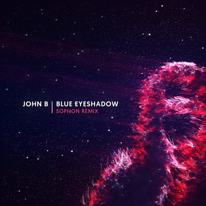 Blue Eyeshadow (Sophon Remix) album by John B - Drum and Bass Cover Art