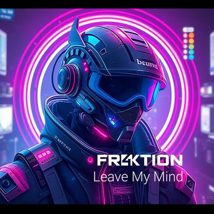 Leave My Mind album by Fr4ktion - Drum and Bass Cover Art
