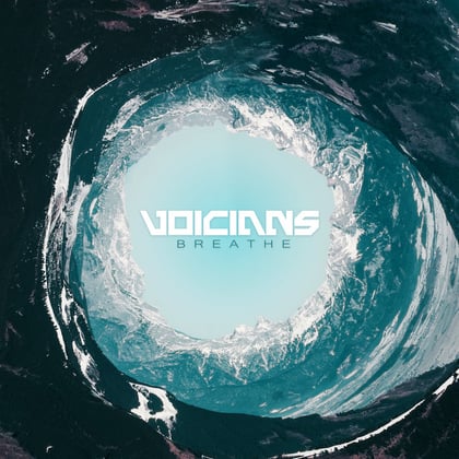 Breathe album by Voicians - Drum and Bass Cover Art