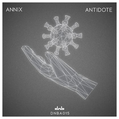 Antidote album by Annix - Drum and Bass Cover Art