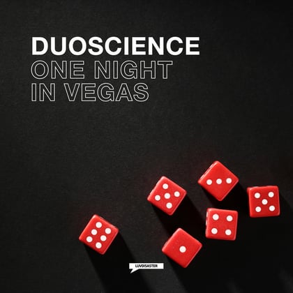 One Night in Vegas album by Duoscience - Drum and Bass Cover Art