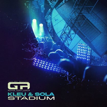 Stadium album by Kleu & Sola - Drum and Bass Cover Art