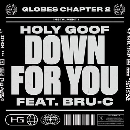 Down For You album by Bru-C - Drum and Bass Cover Art