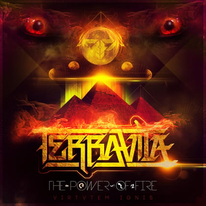 The Power of Fire EP album by Terravita - Drum and Bass Cover Art