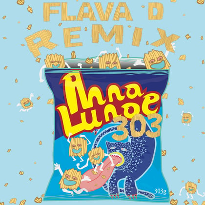 303 (Flava D Remix) album by Charlotte Haining, Flava D & Anna Lunoe - Drum and Bass Cover Art