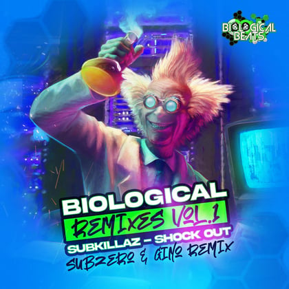 Shock Out (Sub Zero & Gino Remix) album by Sub Killaz, Sub Zero & Gino - Drum and Bass Cover Art