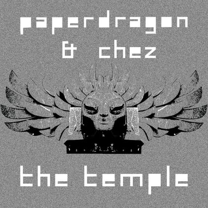 The Temple album by Paper Dragon - Drum and Bass Cover Art