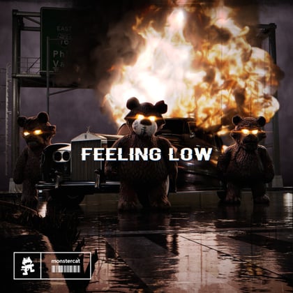 Feeling Low album by Teddy Killerz - Drum and Bass Cover Art