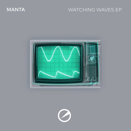 Watching Waves EP album by Manta - Drum and Bass Cover Art