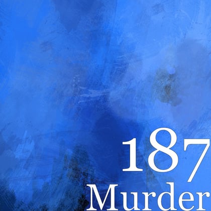 Murder album by 187 - Drum and Bass Cover Art