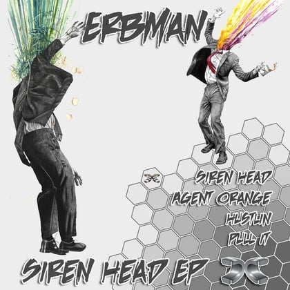 Siren Head EP album by Erbman - Drum and Bass Cover Art