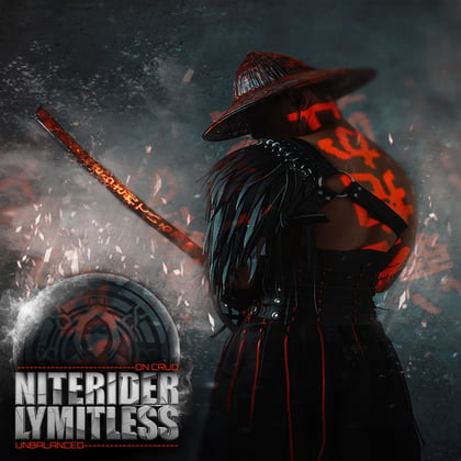 Unbalanced / On Crud album by Niterider - Drum and Bass Cover Art