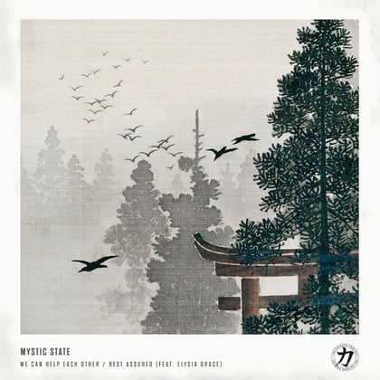 We Can Help Each Other / Rest Assured album by LSB & Elysia Grace - Drum and Bass Cover Art