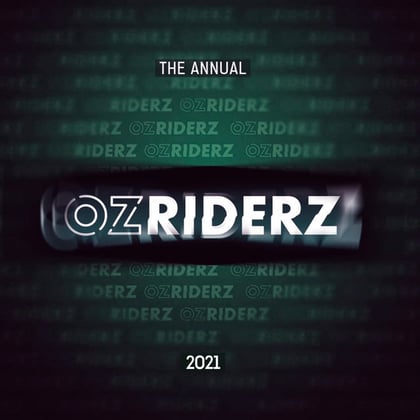 Ozriderz: The Annual 2021 album by Ozma, Lowriderz & Distant Future - Drum and Bass Cover Art