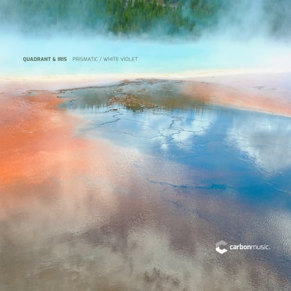 Prismatic / White Violet album by Quadrant & Iris - Drum and Bass Cover Art