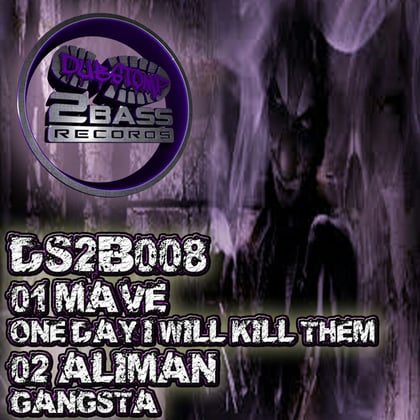 One Day I Will Kill Them / Gangsta album by Aliman - Drum and Bass Cover Art