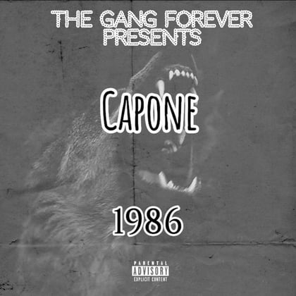 1986 album by Capone - Drum and Bass Cover Art