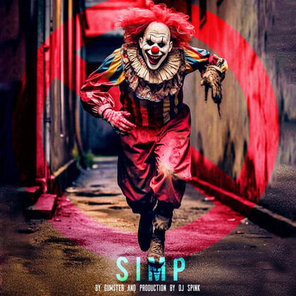 Simp album by Gumster - Drum and Bass Cover Art