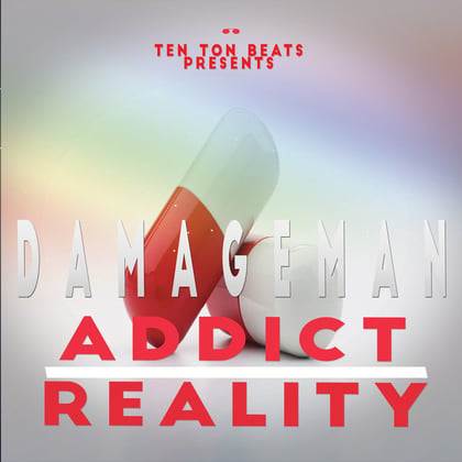 Addict | Reality album by Damageman - Drum and Bass Cover Art