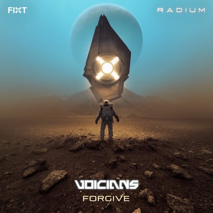Forgive album by Voicians - Drum and Bass Cover Art