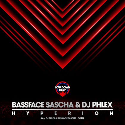 Hyperion / Dorn album by Bassface Sascha - Drum and Bass Cover Art