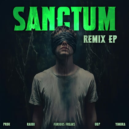 SANCTUM REMIX EP album by Prdk - Drum and Bass Cover Art