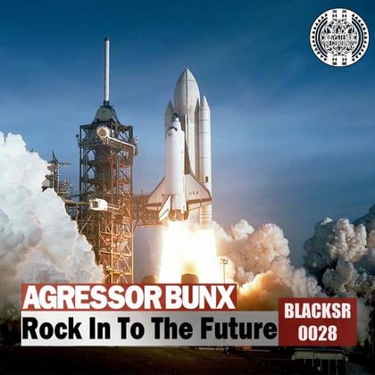 Rock In To The Future album by Agressor Bunx - Drum and Bass Cover Art