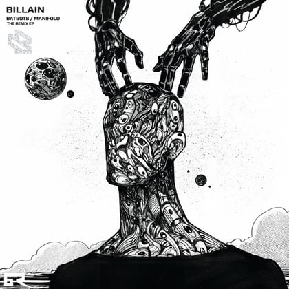 Manifold / Batbots the Remix - EP album by Billain - Drum and Bass Cover Art