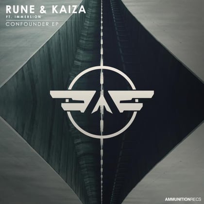 Confounder EP album by Kaiza - Drum and Bass Cover Art