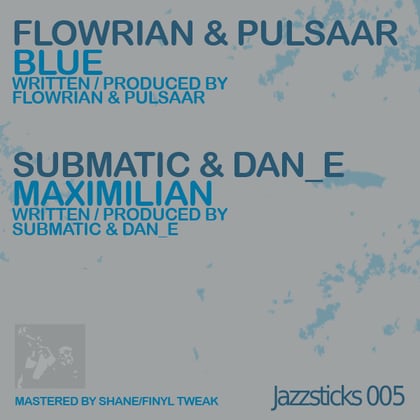 Blue / Maximilian album by Flowrian - Drum and Bass Cover Art