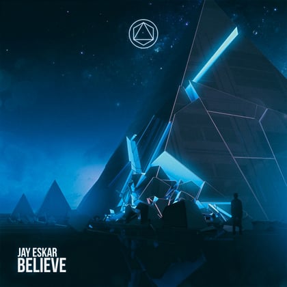 Believe album by Macky Gee & Jay Eskar - Drum and Bass Cover Art