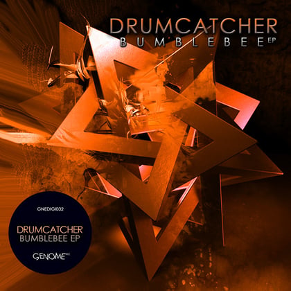 Bumblebee album by Drumcatcher - Drum and Bass Cover Art
