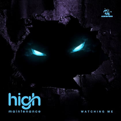 Watching Me EP album by High Maintenance - Drum and Bass Cover Art