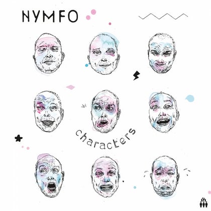 Characters album by Nymfo - Drum and Bass Cover Art