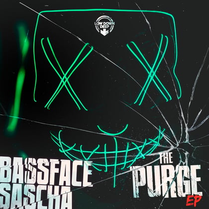 The Purge album by Bassface Sascha - Drum and Bass Cover Art