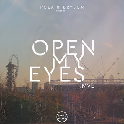 Open My Eyes album by Pola & Bryson - Drum and Bass Cover Art