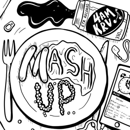 Mash Up album by 4am Kru - Drum and Bass Cover Art