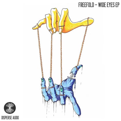 Freefold - Wide Eyes album by Monrroe, Javano & Debrief - Drum and Bass Cover Art