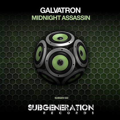 Midnight Assassin album by Galvatron - Drum and Bass Cover Art