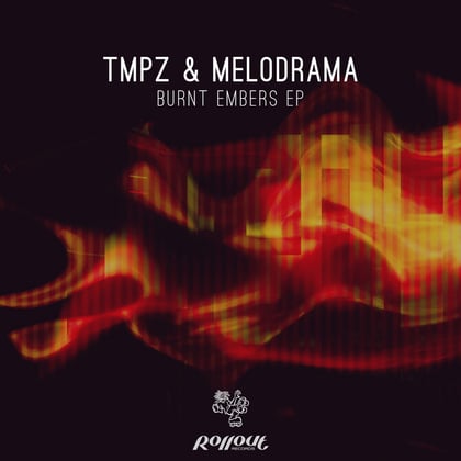 Burnt Embers album by TMPZ - Drum and Bass Cover Art