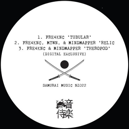 Tubular album by Fre4knc, Mindmapper & Mtwn - Drum and Bass Cover Art