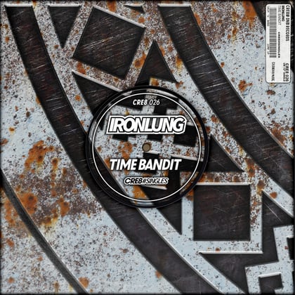 Time Bandit album by Ironlung - Drum and Bass Cover Art
