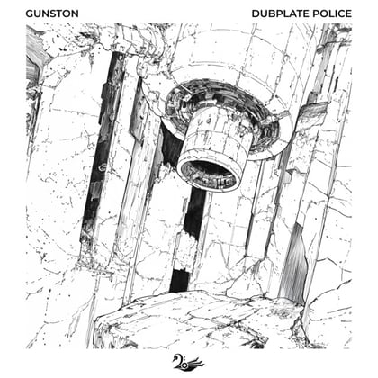Dubplate Police album by Gunston - Drum and Bass Cover Art