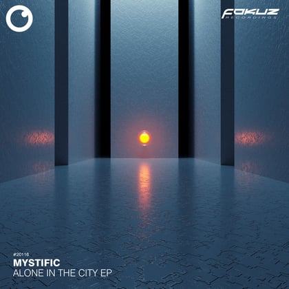 Alone In The City EP album by Mystific - Drum and Bass Cover Art