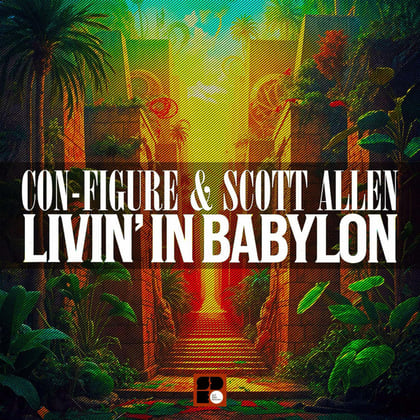 Livin' In Babylon album by Scott Allen - Drum and Bass Cover Art