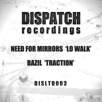 Lo Walk / Traction album by Need For Mirrors & Bazil - Drum and Bass Cover Art