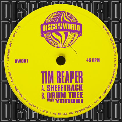 Shefftrack / Drum Tree album by Tim Reaper - Drum and Bass Cover Art