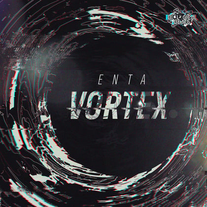 Vortex album by enta - Drum and Bass Cover Art
